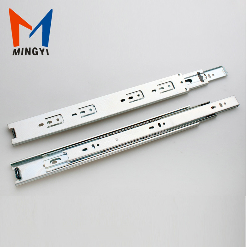 30mm Iron Ordinary 3-Fold Ball Bearing Drawer Slide